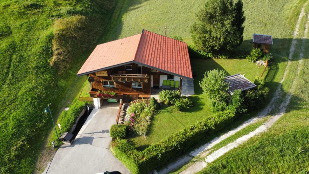 Ferienhaus Hochvogel Hinterhornbach Buitenkant foto