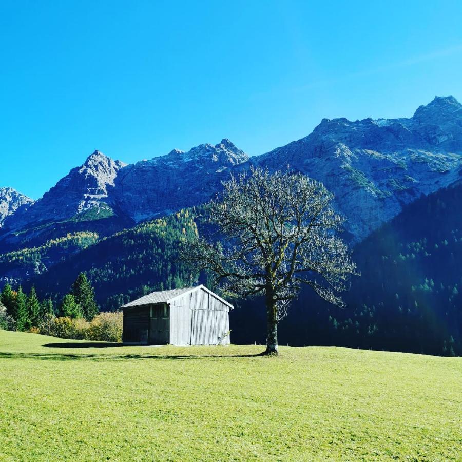 Ferienhaus Hochvogel Hinterhornbach Buitenkant foto