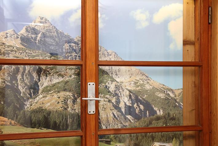 Ferienhaus Hochvogel Hinterhornbach Buitenkant foto