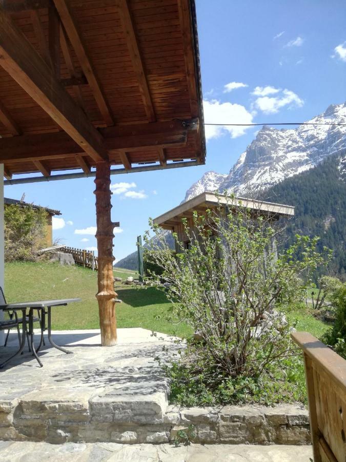 Ferienhaus Hochvogel Hinterhornbach Buitenkant foto