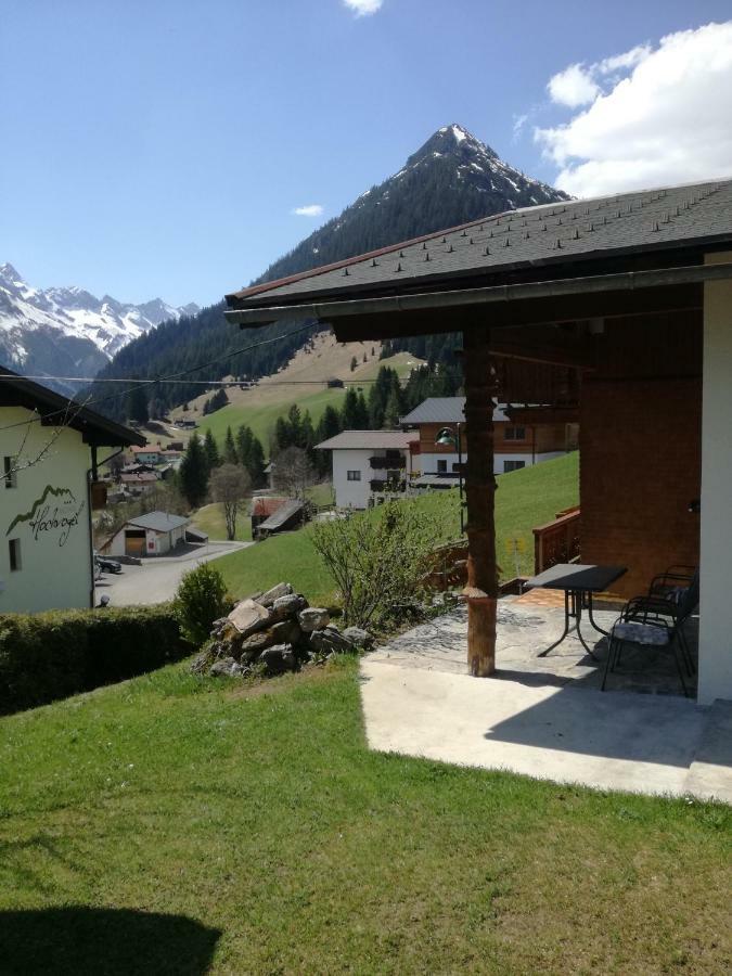 Ferienhaus Hochvogel Hinterhornbach Buitenkant foto
