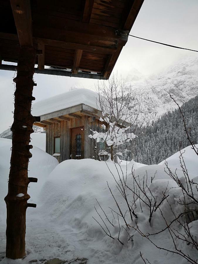 Ferienhaus Hochvogel Hinterhornbach Buitenkant foto